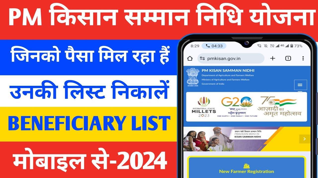 PM Kisan Samman Nidhi Beneficiary List